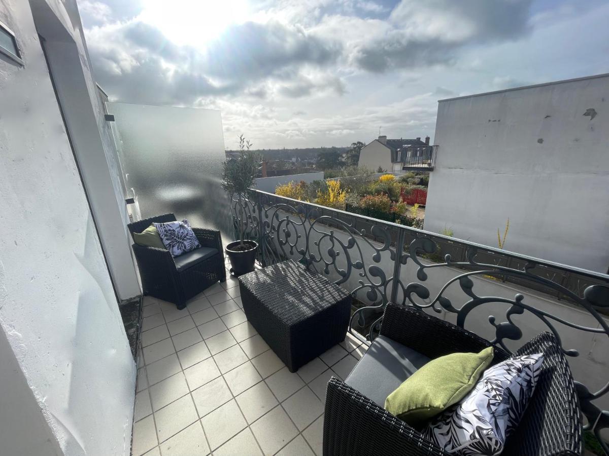 Alp Chartres - Grand Studio Avec Terrasse Et Parking Exterior photo